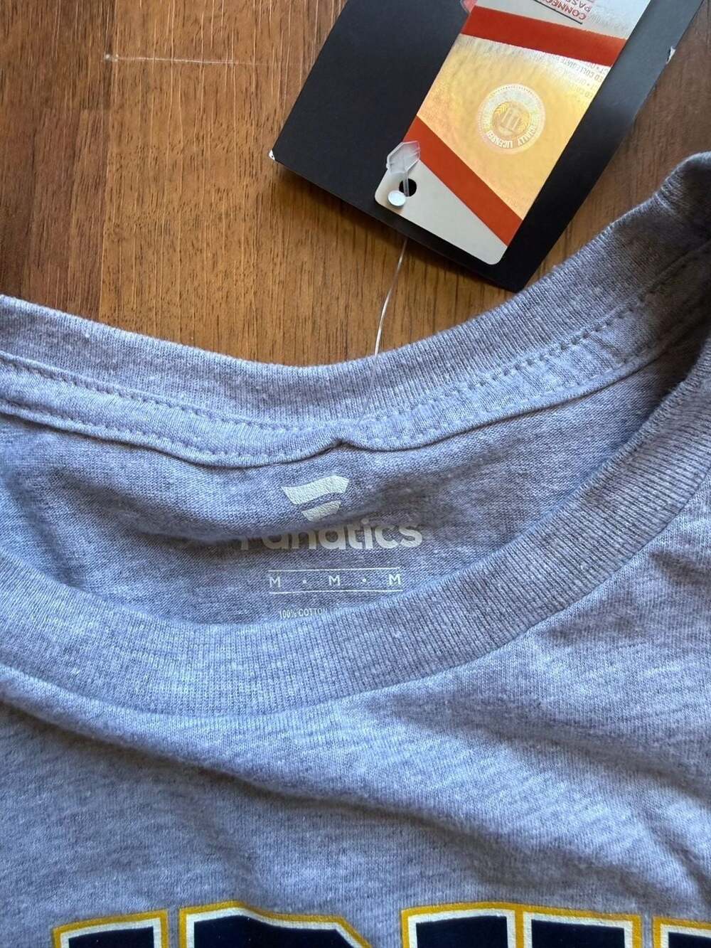 Fanatics UC Irvine Anteaters Heather Gray Campus T-Shirt - Picture 2 of 3